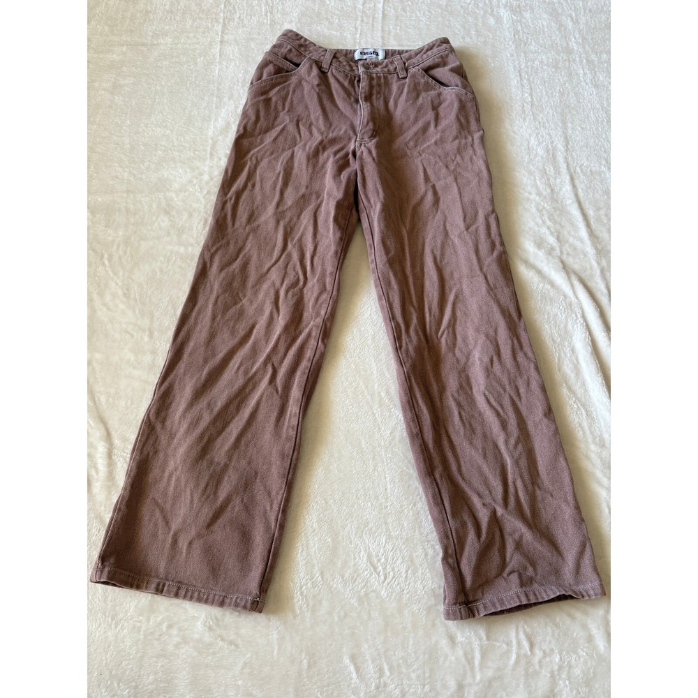 RSQ Carpenter Pants Wide Leg Brown Casual‎ Everyday Jeans XS